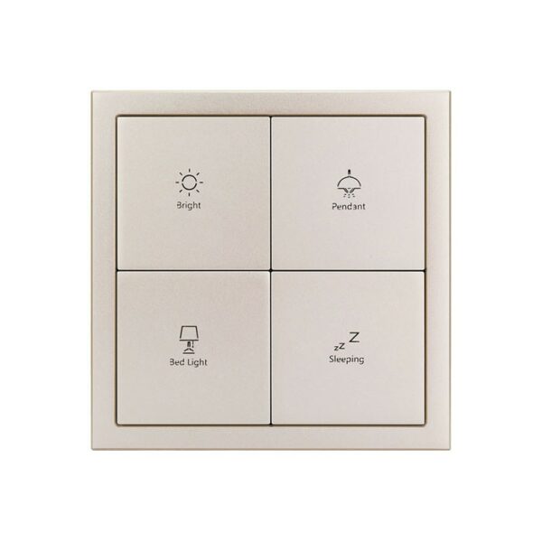 Panel Smart de 4 botones serie Tile 2.0 tipo A - Imagen 3