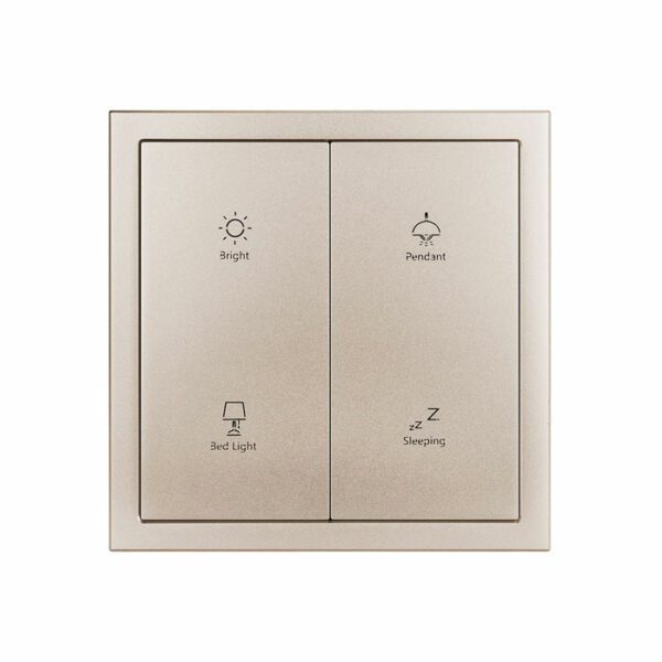 Panel Smart de 2 botones serie Tile 2.0 tipo B - Imagen 3