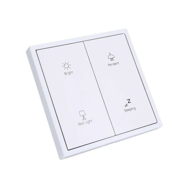 Panel Smart de 2 Botones Serie TILE tipo B - Imagen 2